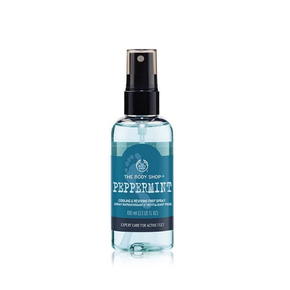 The Body Shop Peppermint Cooling & Reviving Foot Spray 100ml